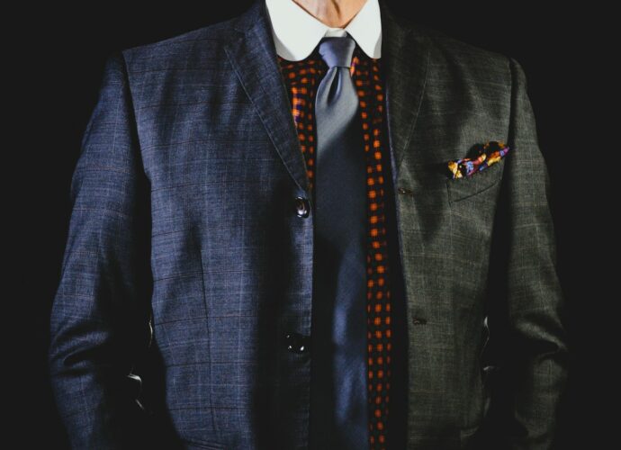 Stylisch und Elegant Krawatte mit Einstecktuch